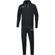 Jogginganzug Base mit Kapuzensweat schwarz Vorderansicht