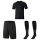 Schiedsrichter Set schwarz
