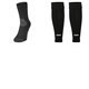 Tube Stutzen mit Grip Socken Schwarz