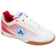 Fußballschuh Lightning II ID Junior weiß/rot/royal Vorderansicht