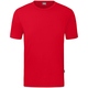 T-Shirt Organic  rot Bild an Person