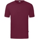 T-Shirt Organic  maroon Bild an Person