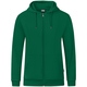Kapuzenjacke Organic  grün Bild an Person