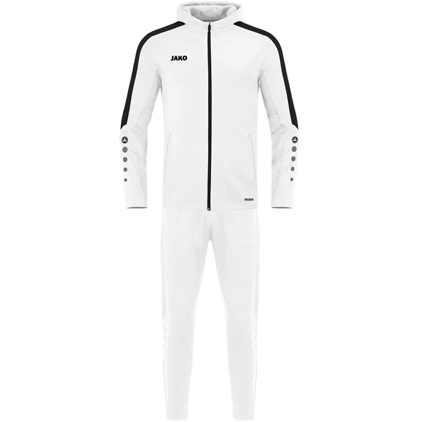 Trainingsanzug Polyester Power mit Kapuze 