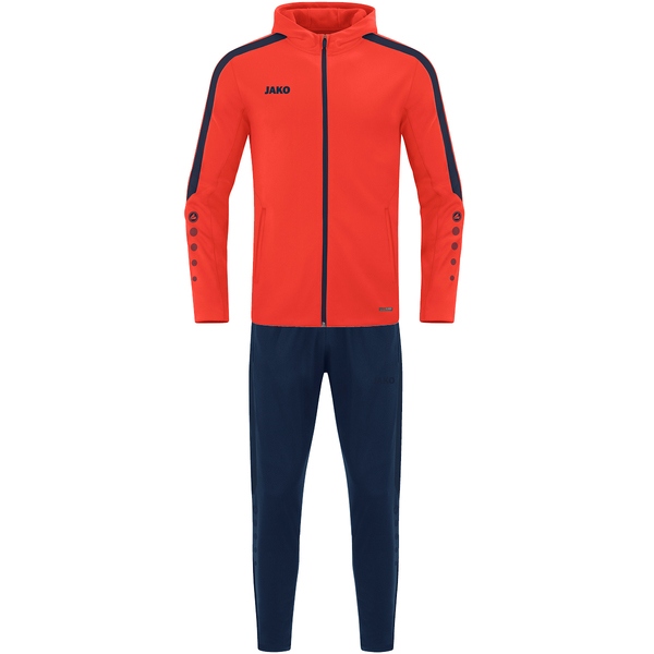 Polyster tracksuit Power with hood 