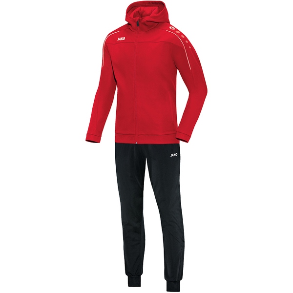 Trainingsanzug Polyester Classico mit Kapuze 