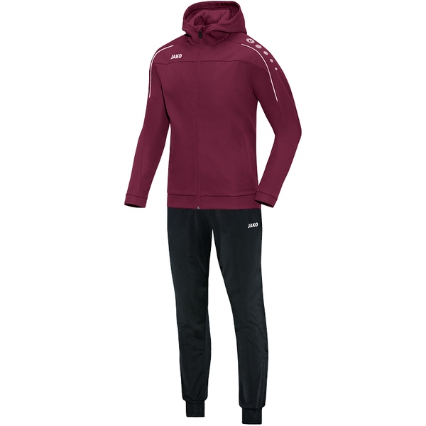 Trainingsanzug Polyester Classico mit Kapuze 