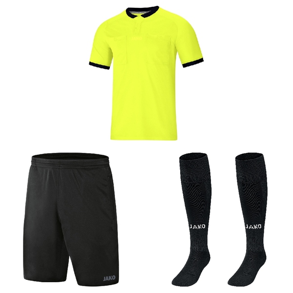 Schiedsrichter Set gelb 