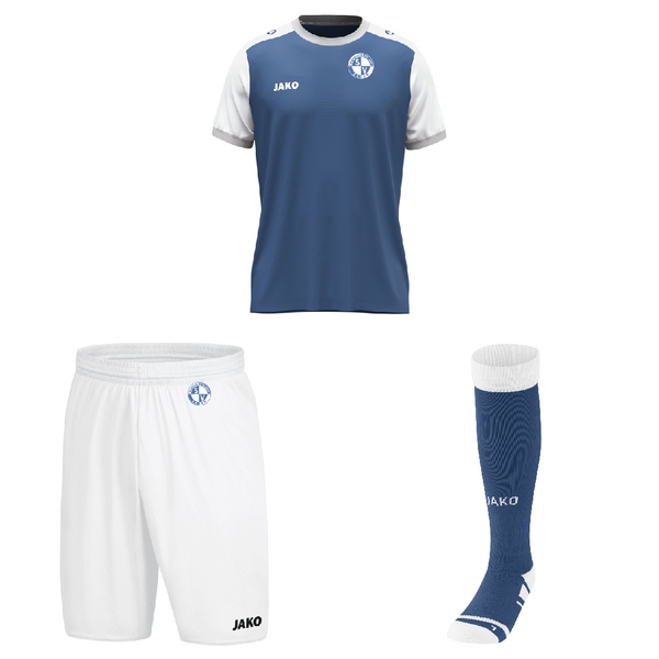 Trikot Dynamic Blau/weiß Set 