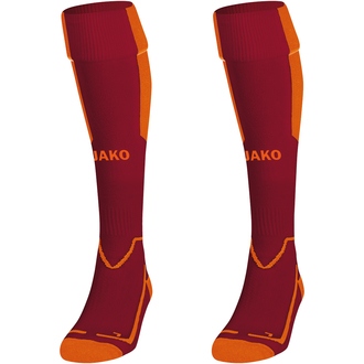 wijnrood/fluo oranje