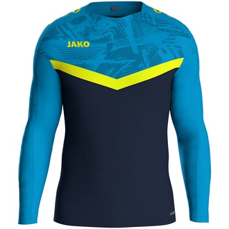 marine JAKO-blauw/fluogeel