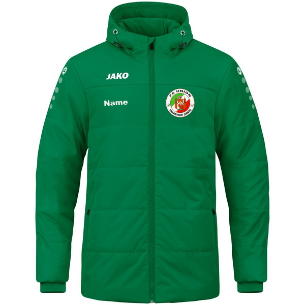 Coachjacke Team mit Kapuze 