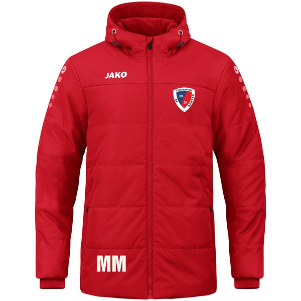 Coachjacke Team mit Kapuze 