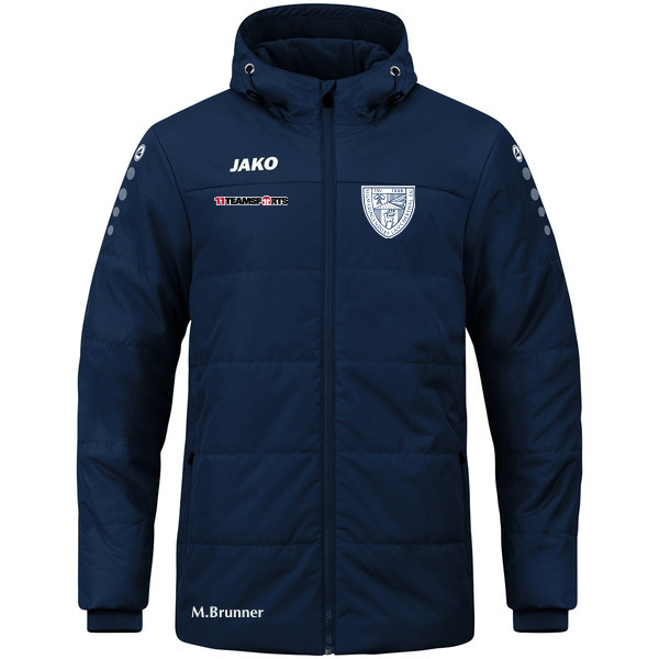Coachjacke Team mit Kapuze 