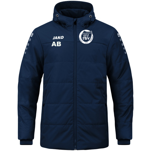 Coachjacke Team mit Kapuze 