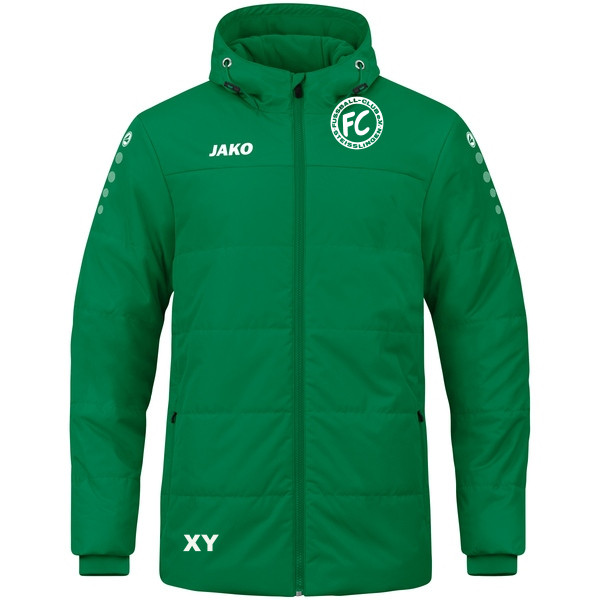 Coachjacke Team mit Kapuze 