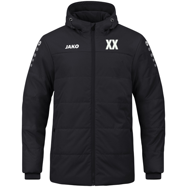 Coachjacke Team mit Kapuze 