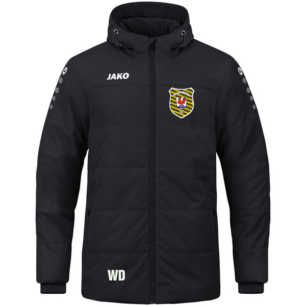 Coachjacke Team mit Kapuze 