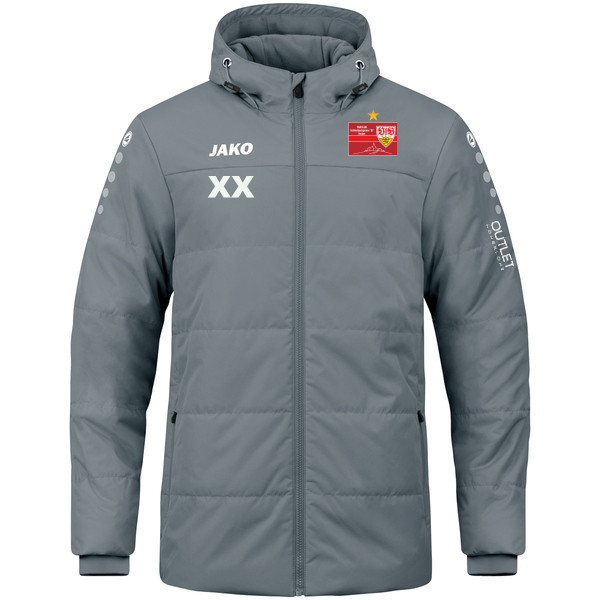 Coachjacke Team mit Kapuze 