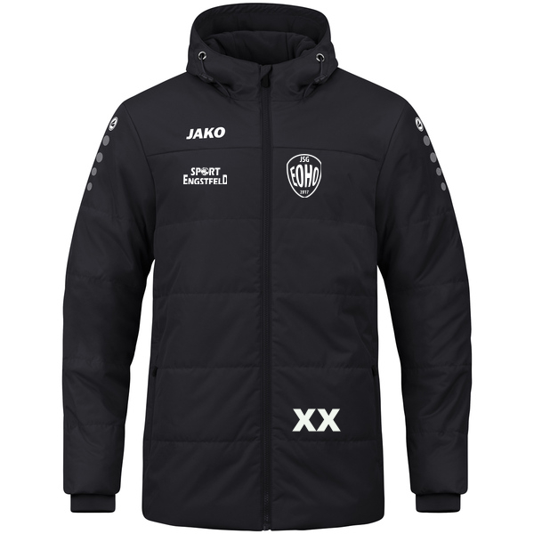 Coachjacke Team mit Kapuze 