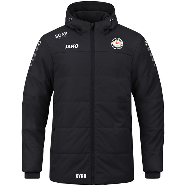 Coachjacke Team mit Kapuze 