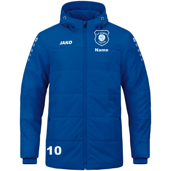 Coachjacke Team mit Kapuze 