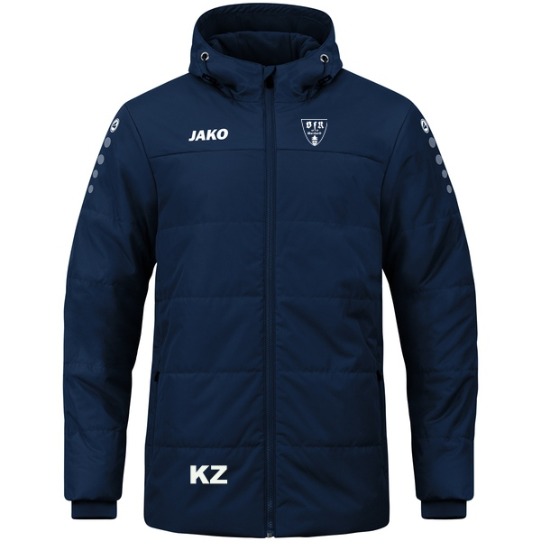 Coachjacke Team mit Kapuze 