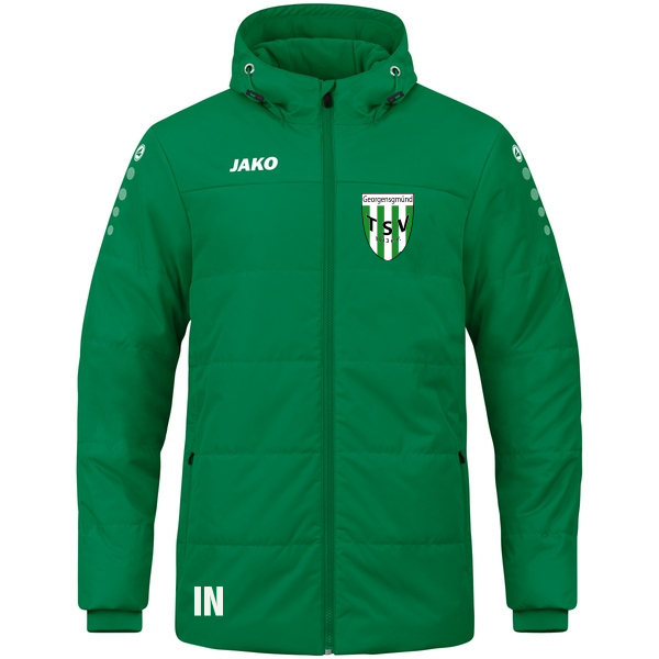 Coachjacke Team mit Kapuze 