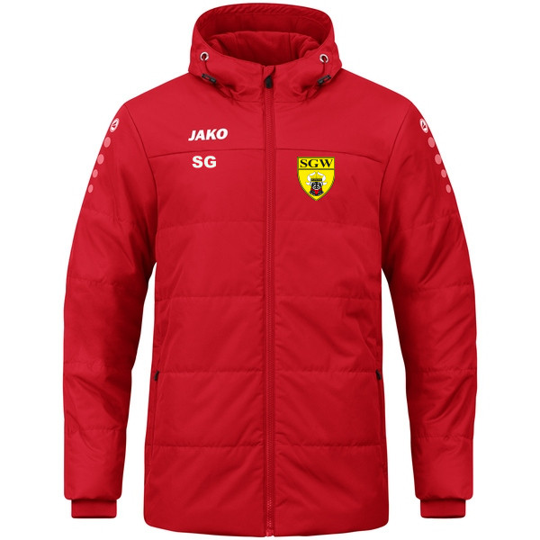Coachjacke Team mit Kapuze 
