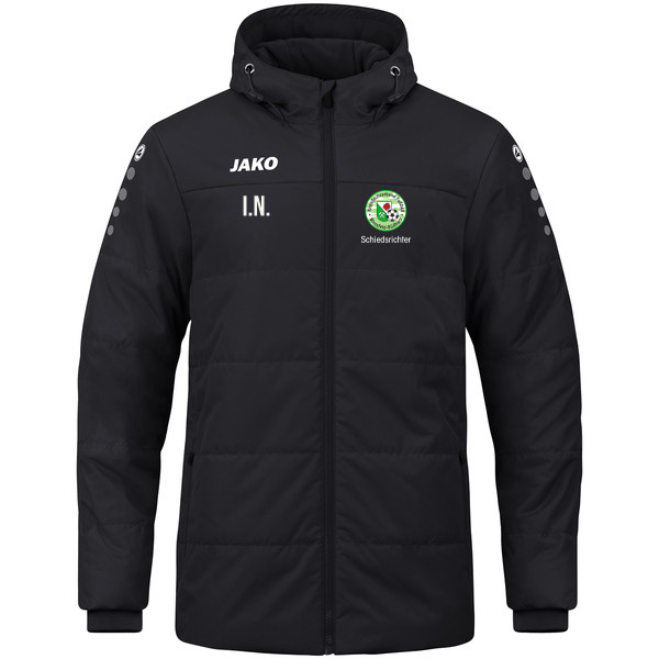 Coachjacke Team mit Kapuze 
