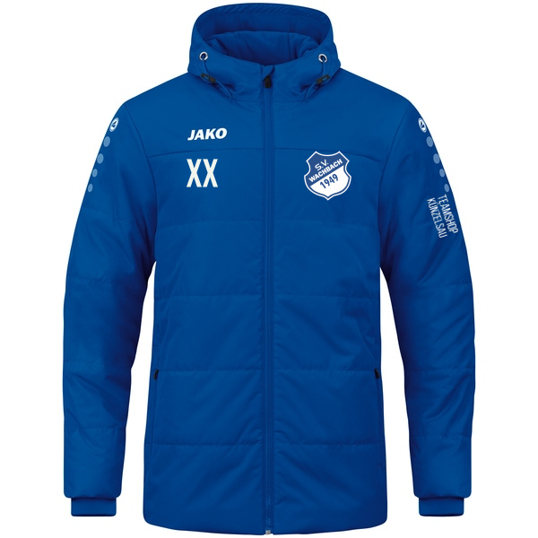 Coachjacke Team mit Kapuze 