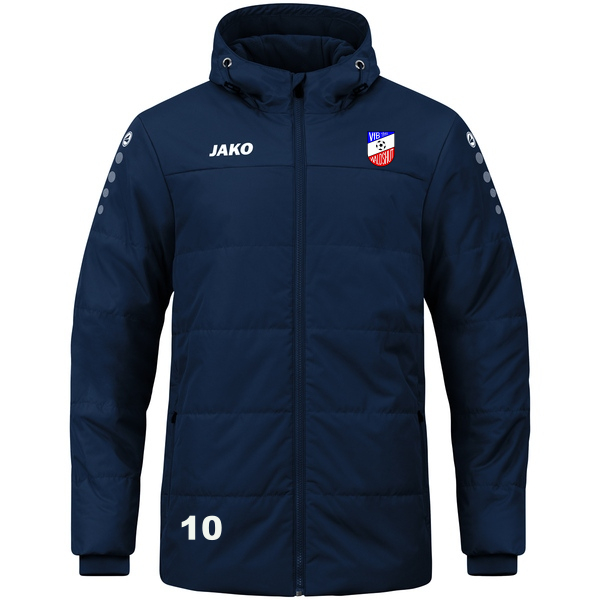 Coachjacke Team mit Kapuze 