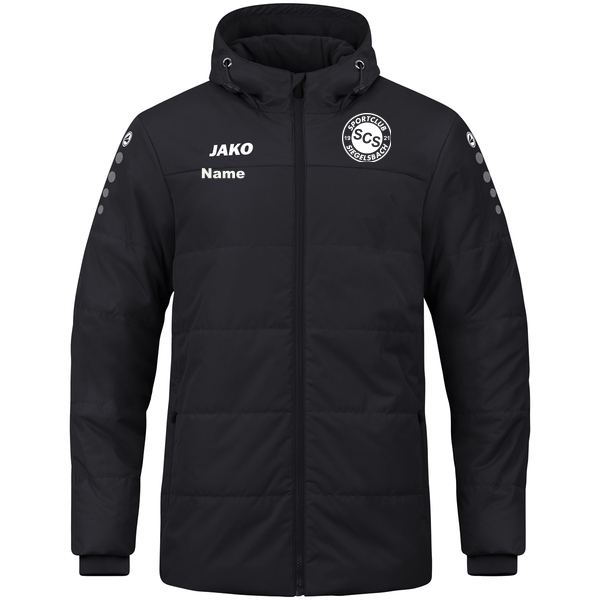 Coachjacke Team mit Kapuze 