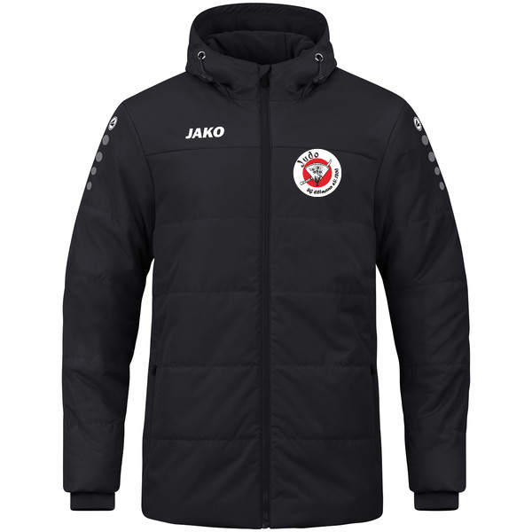 Coachjacke Team mit Kapuze 