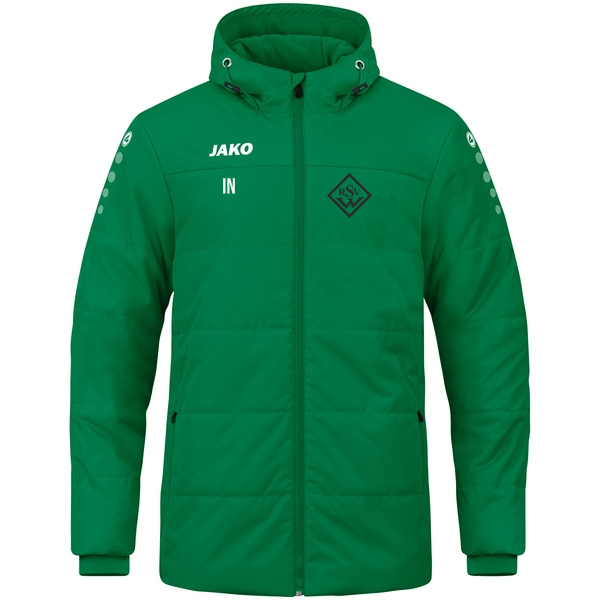 Coachjacke Team mit Kapuze 