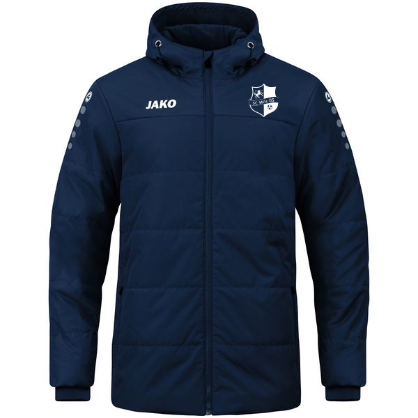 Coachjacke Team mit Kapuze 