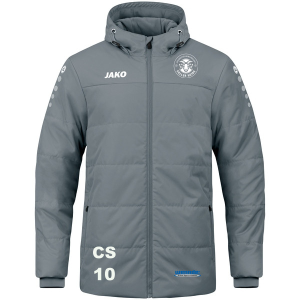 Coachjacke Team mit Kapuze 