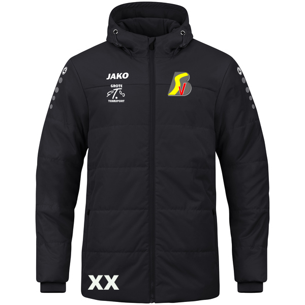 Coachjacke Team mit Kapuze 