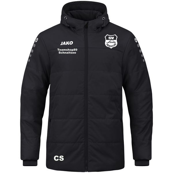 Coachjacke Team mit Kapuze 