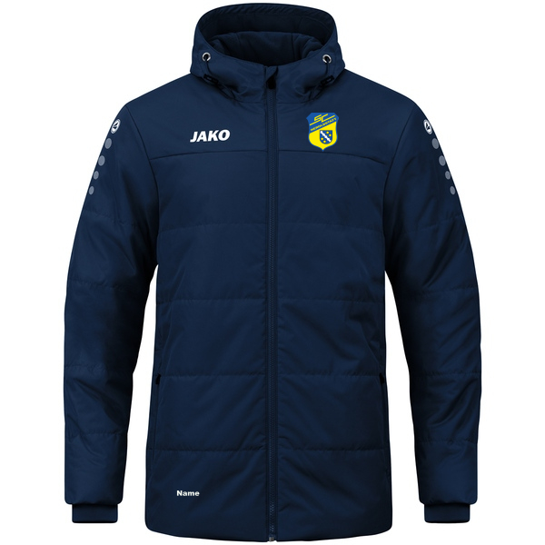 Coachjacke Team mit Kapuze 