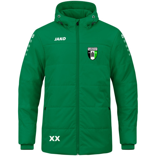 Coachjacke Team mit Kapuze 