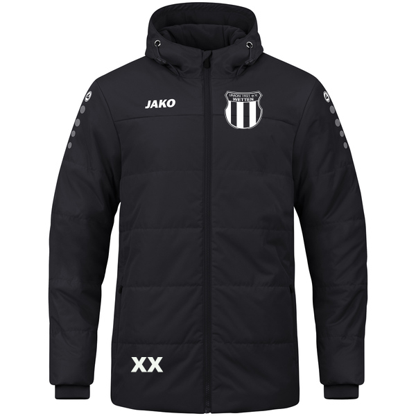 Coachjacke Team mit Kapuze 