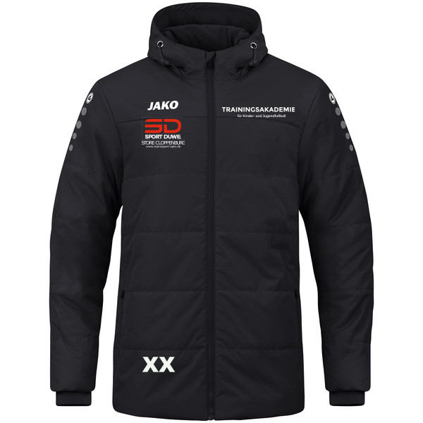 Coachjacke Team mit Kapuze 