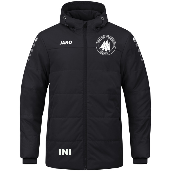 Coachjacke Team mit Kapuze 