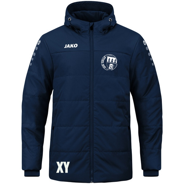 Coachjacke Team mit Kapuze 