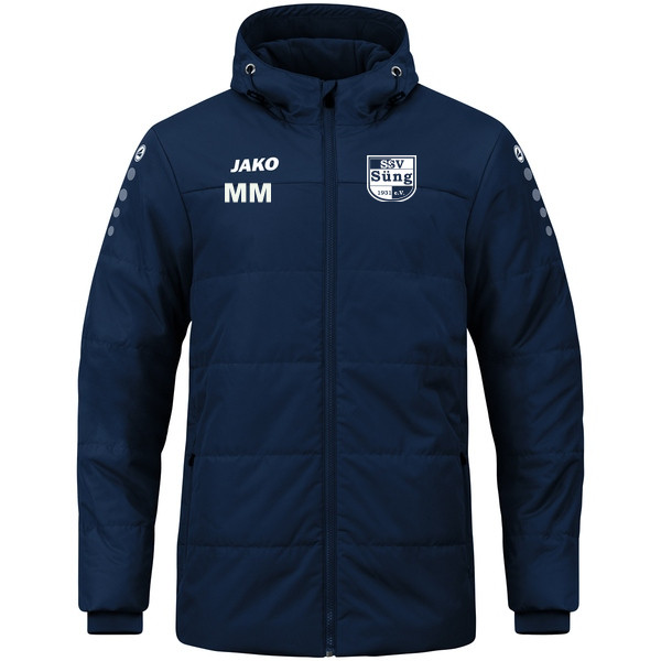 Coachjacke Team mit Kapuze 