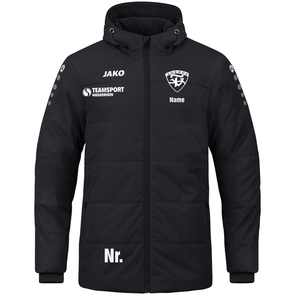 Coachjacke Team mit Kapuze 