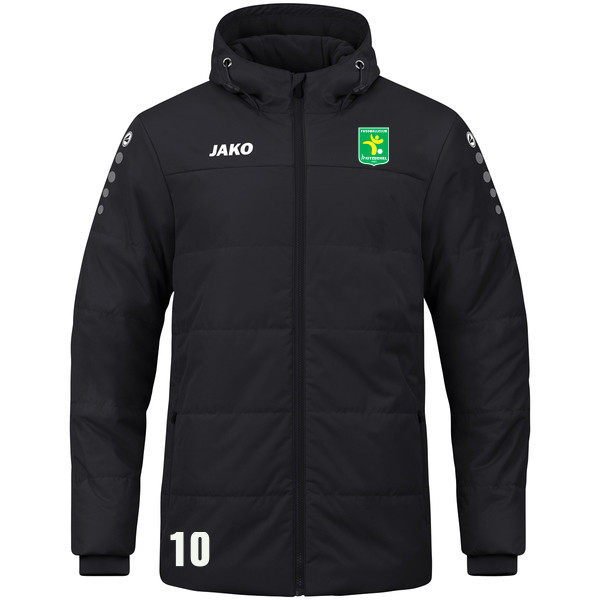 Coachjacke Team mit Kapuze 