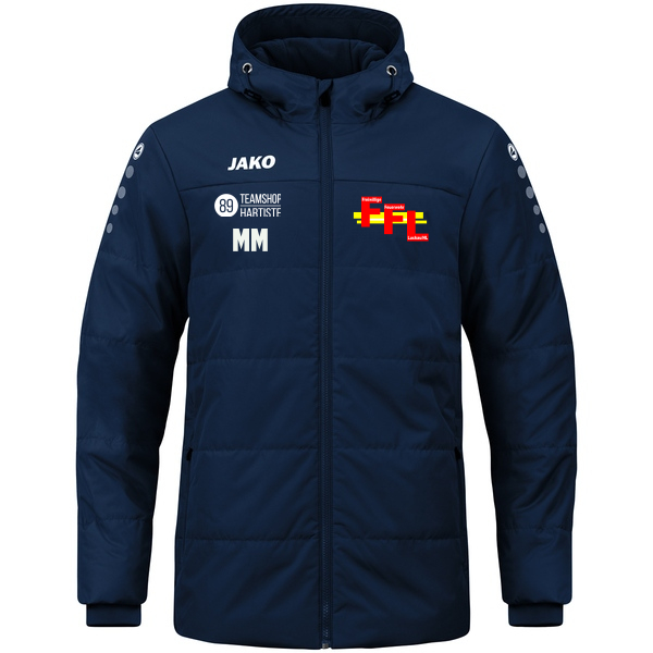 Coachjacke Team mit Kapuze 