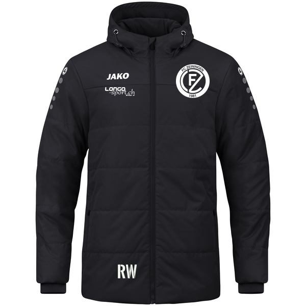 Coachjacke Team mit Kapuze 